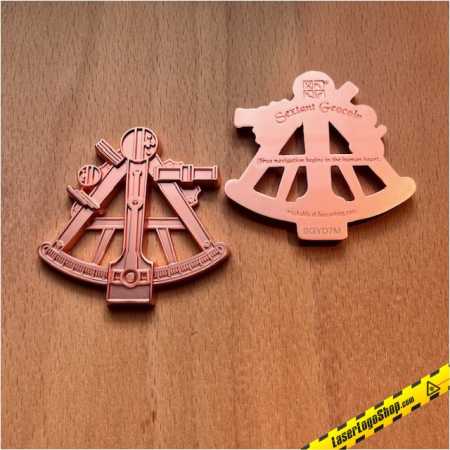 Sextant Geocoin - 3er Komplettset incl. XLE "Captain - Satin Cooper"